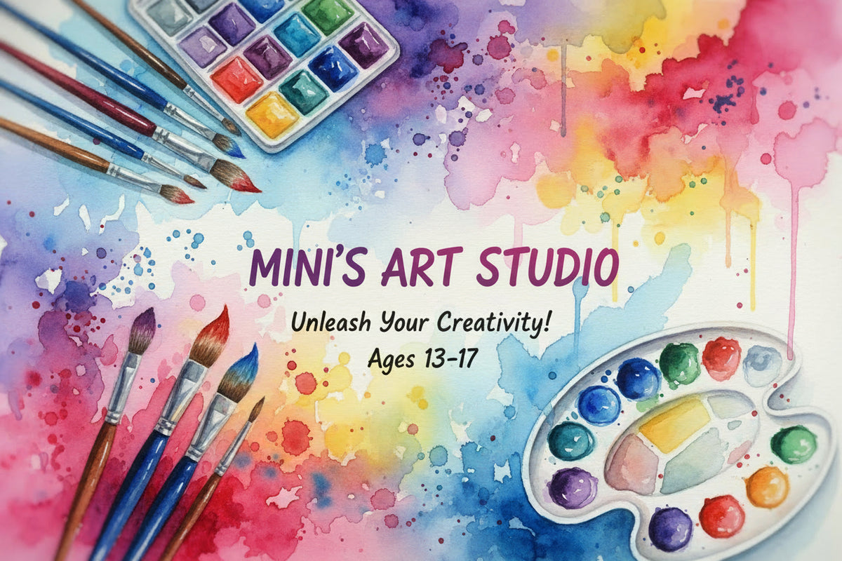 Budding Illustrators (Ages 13-17) – Monthly Art Program