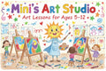 Young Artists (Ages 5-12) – Monthly Art Program